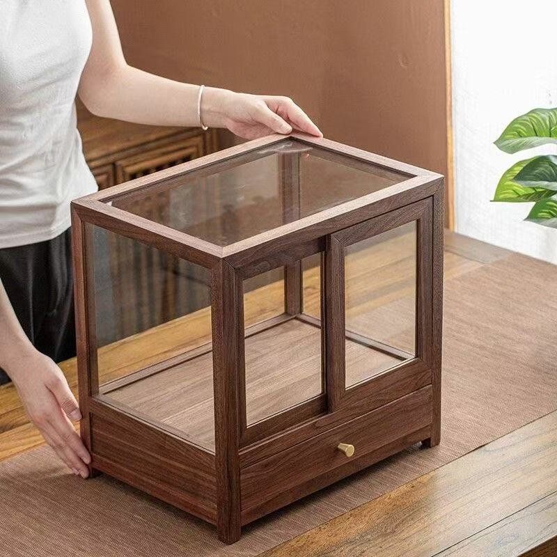 Storage & Organization - North American walnut new desktop tea