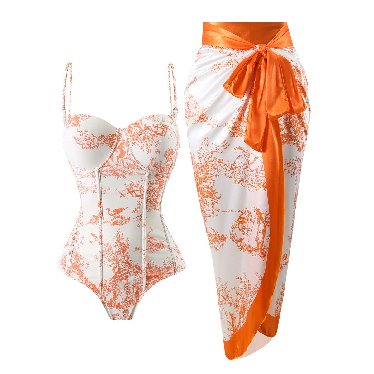 Bath - Woman Tankini Retro Tankini Sleeveless Swimwear