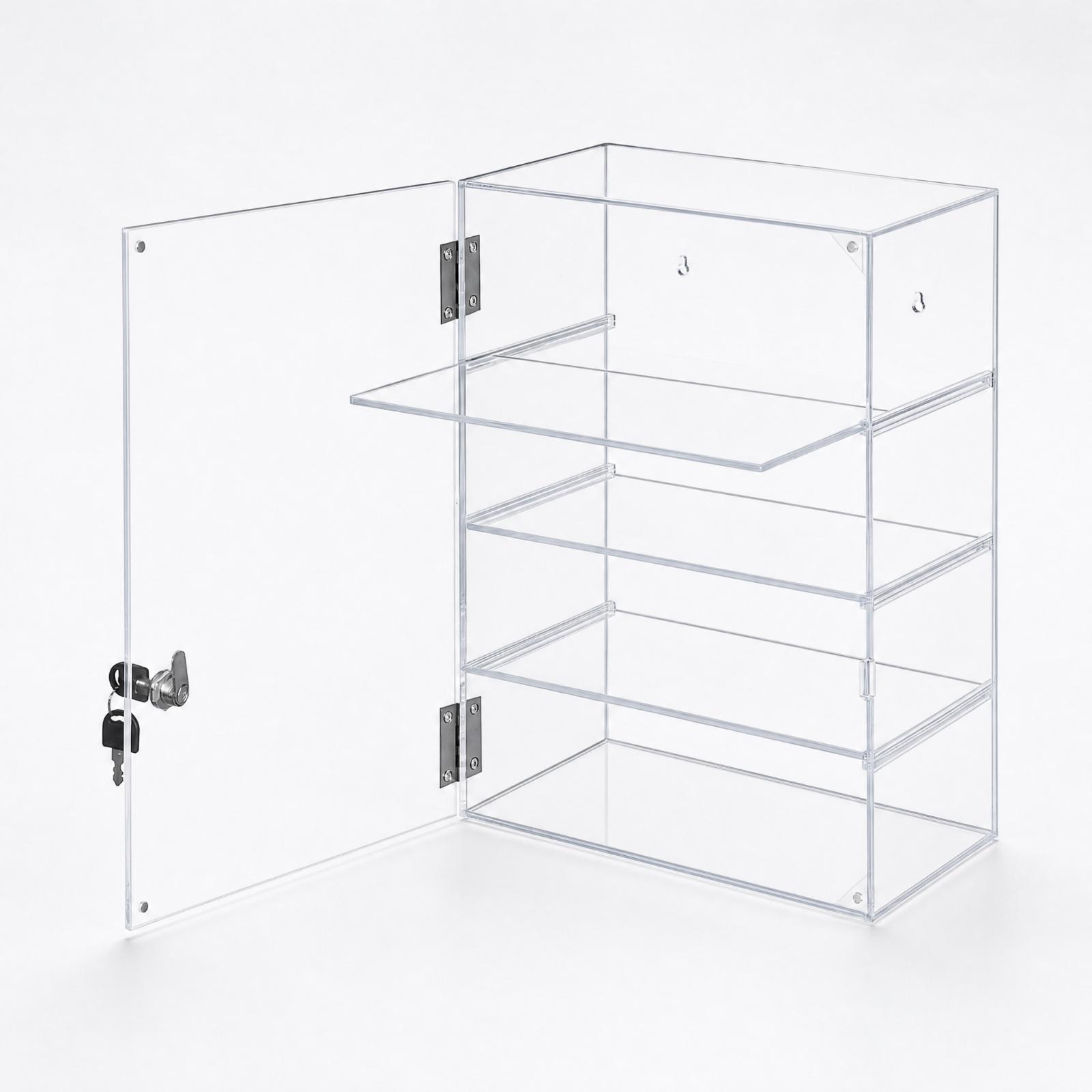 Storage & Organization - Clear Acrylic Collection Display Box with