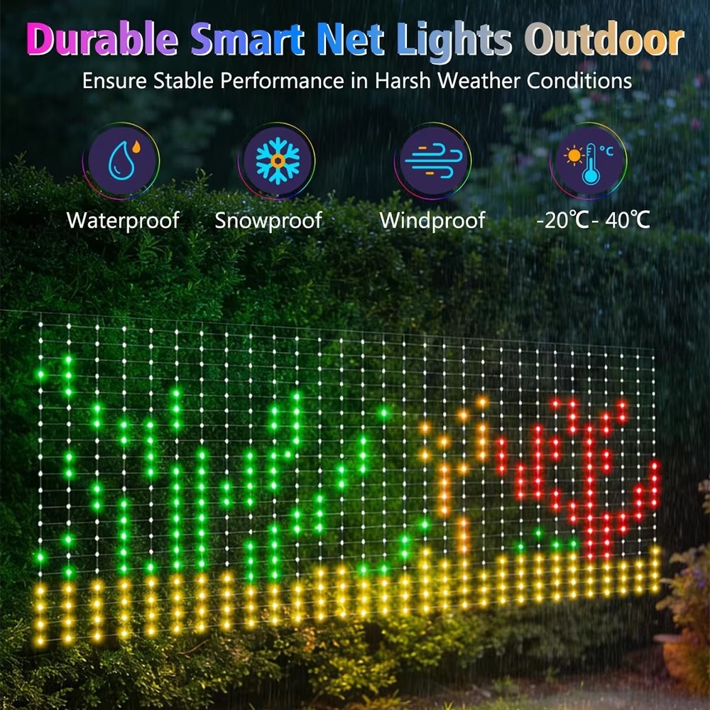 Christmas Gift Pattern Net Lig - đánh giá và giá Lighting