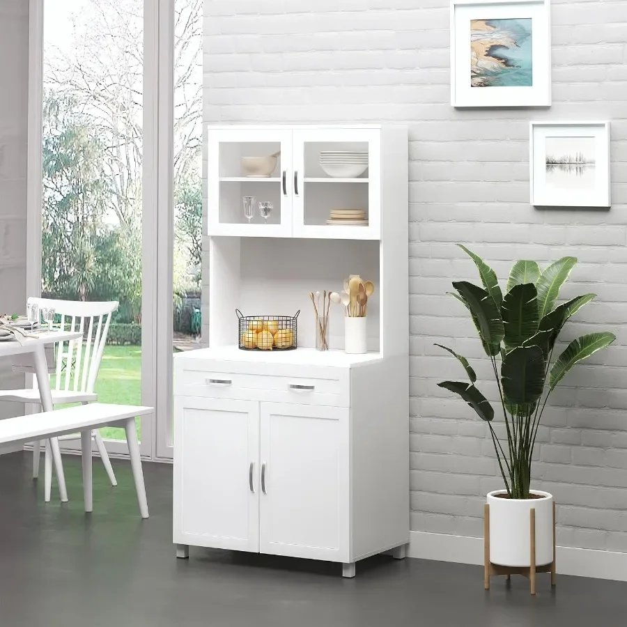 67 Pantry Cabinet Kitchen Hutc - đánh giá và giá Kitchen