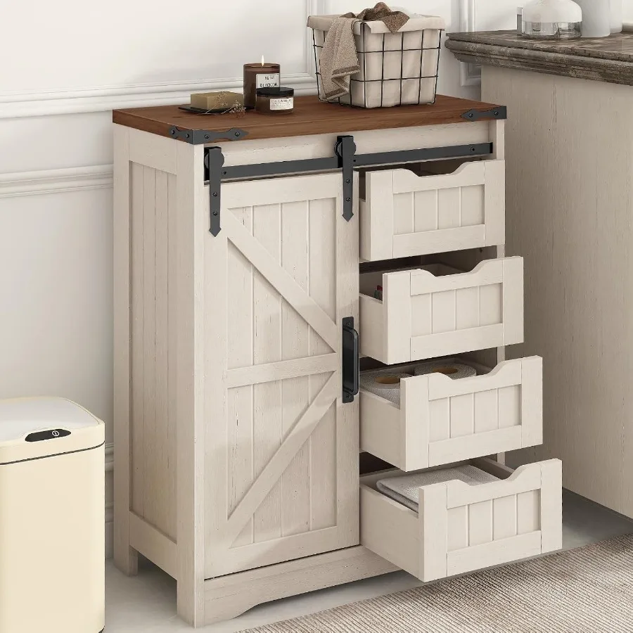 Farmhouse bathroom storage cab - đánh giá và giá Kitchen
