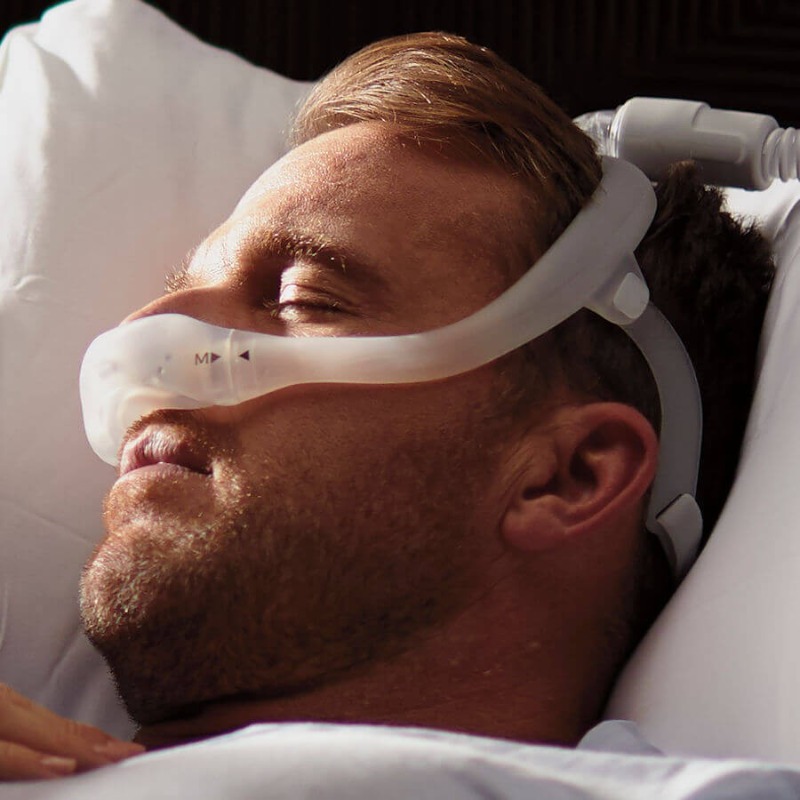 Mặt nạ mũi dùng cho máy thở tạ - đánh giá và giá Anti Snore Contour Pillow