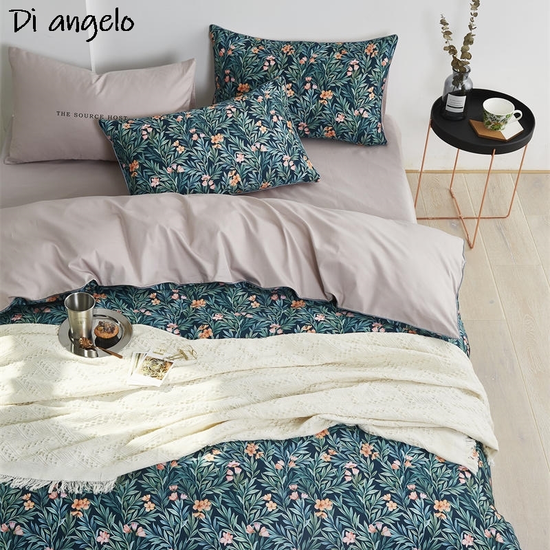 600TC Egyptian Cotton RU Europ - đánh giá và giá Aesthetic Floral Duvet Cover