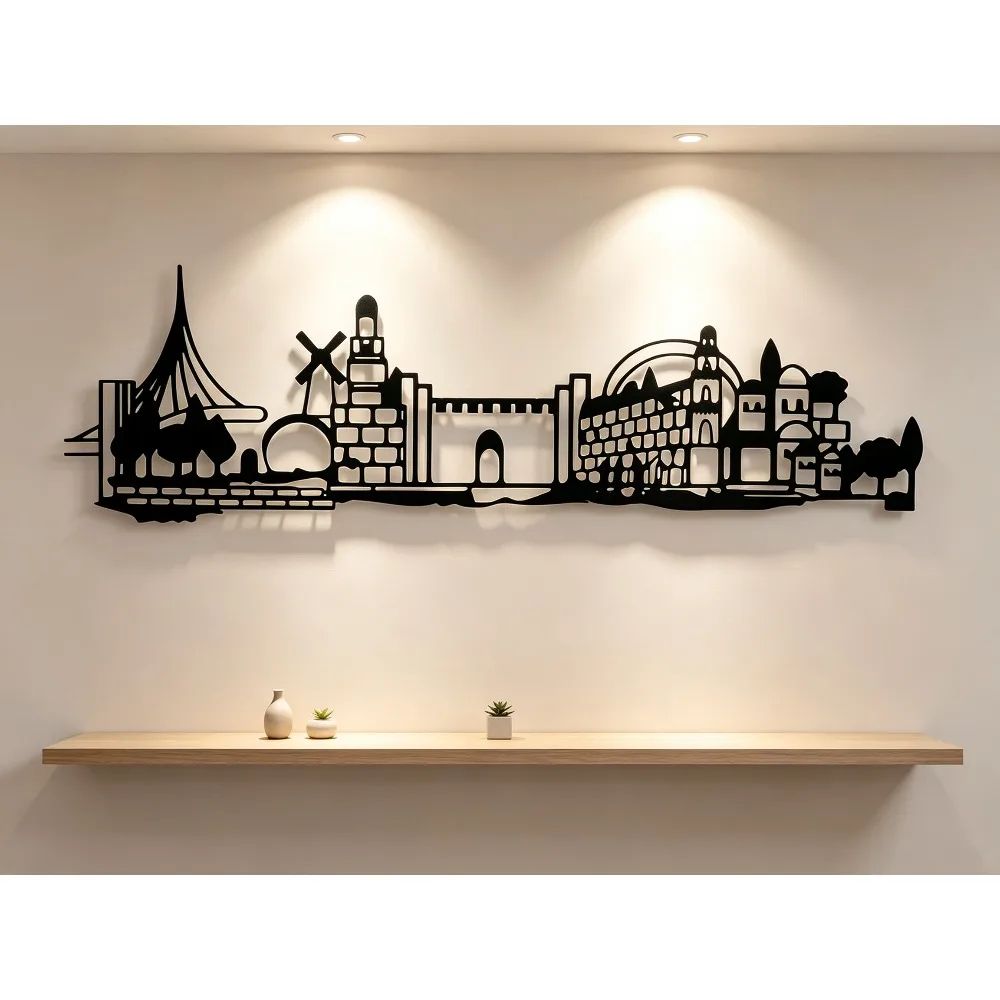 CIFBUY Iron Wall Art Jerusalem - đánh giá và giá Home Decor